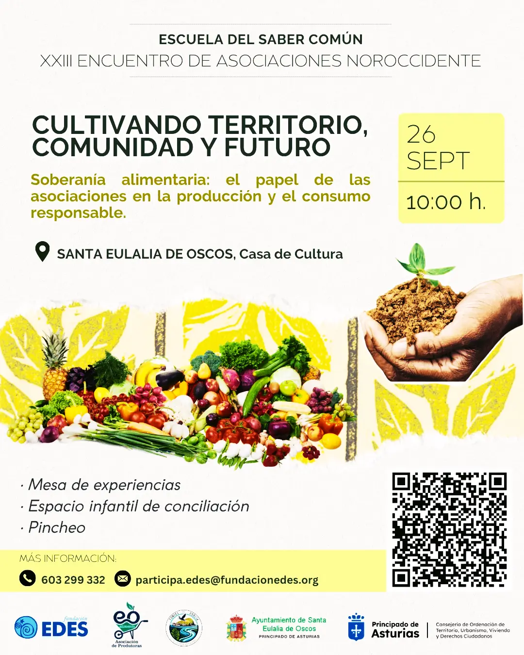 XXIII Encuentro de Asociaciones del Noroccidente de Asturias. “CULTIVANDO TERRITORIO, COMUNIDAD Y FUTURO.