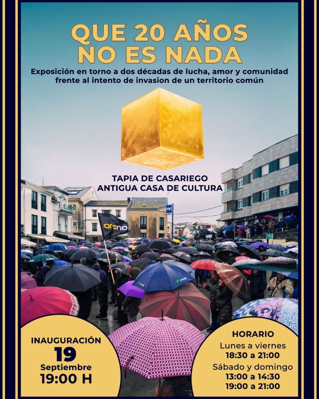 Exposición: Que 20 años no es nada, de Oro No