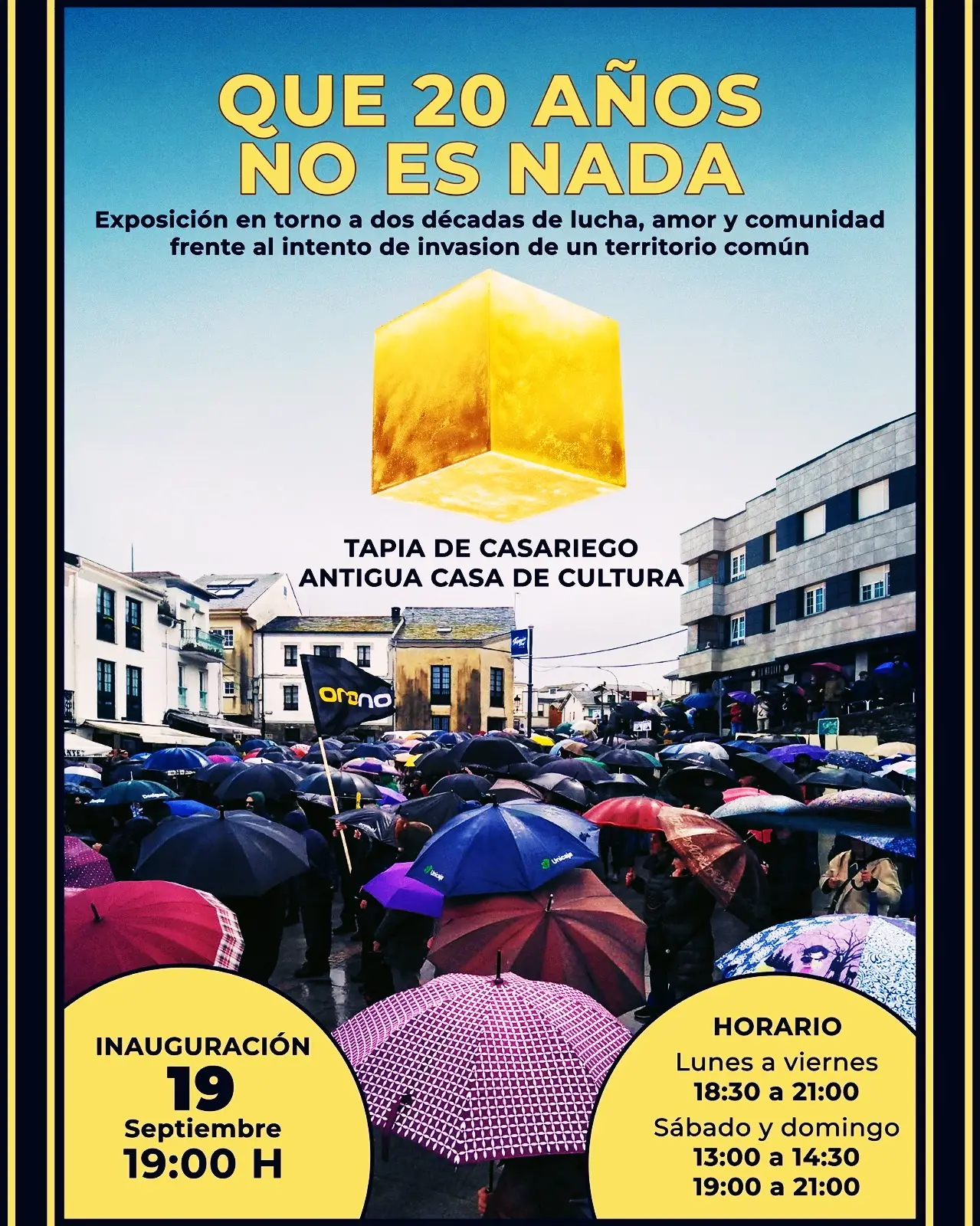 Exposición: Que 20 años no es nada, de Oro No