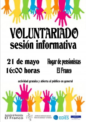 Sesión informativa Voluntariado. La Caridad - El Franco