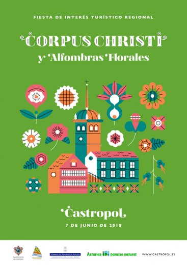 Corpus Christi y Alfombras Florales de Castropol 2015