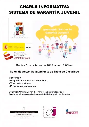 Charla informativa: 