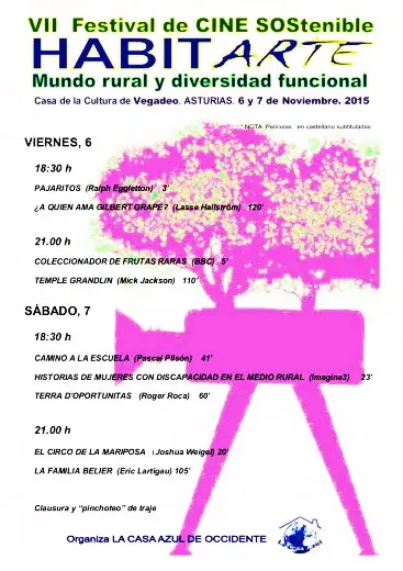 festival de cine SOStenible Habitarte