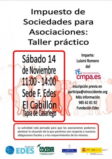 Impuesto de Sociedades en las Asociaciones. Taller Práctico