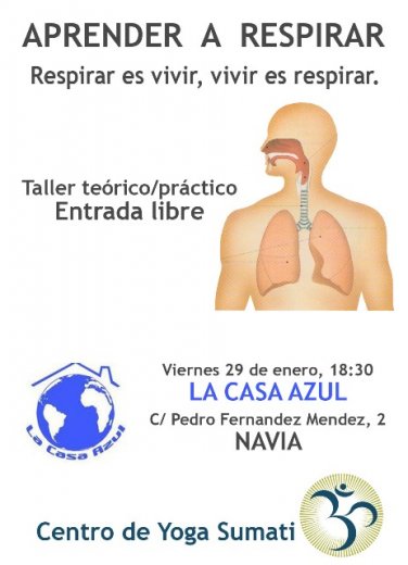 Taller teórico/práctico: Aprender a respirar