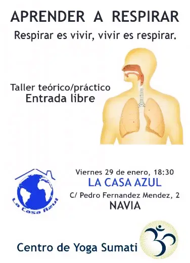 Taller teórico/práctico: Aprender a respirar