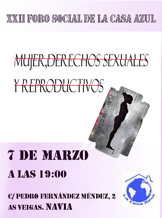 Foro Social de La Casa Azul - Mujer y derechos sexuales y reproductivos