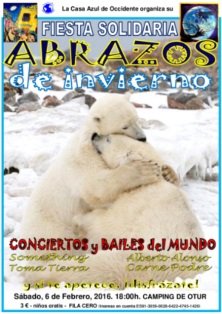 Fiesta Solidaria de invierno ABRAZOS