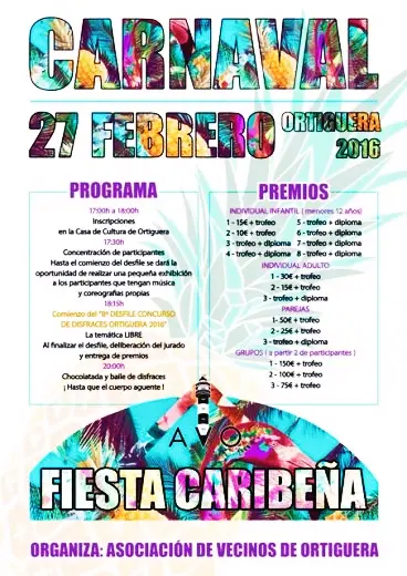 Carnaval en Ortiguera 2016