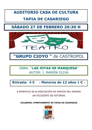 TEATRO EN TAPIA DE CASARIEGO