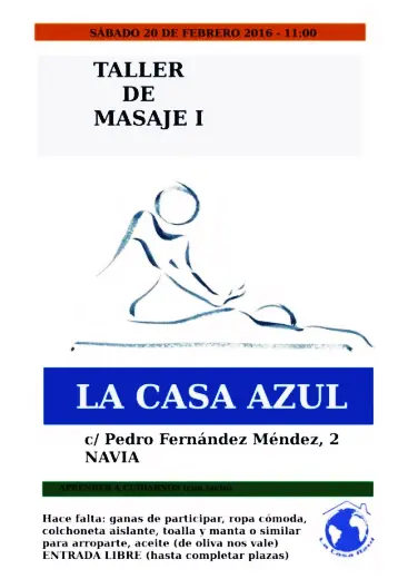 Taller de masaje