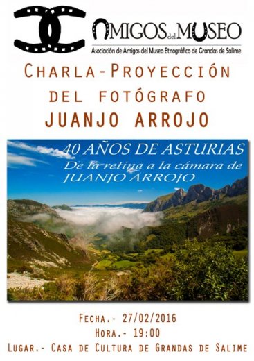 Charla - Proyección del fotógrafo Juanjo Arrojo