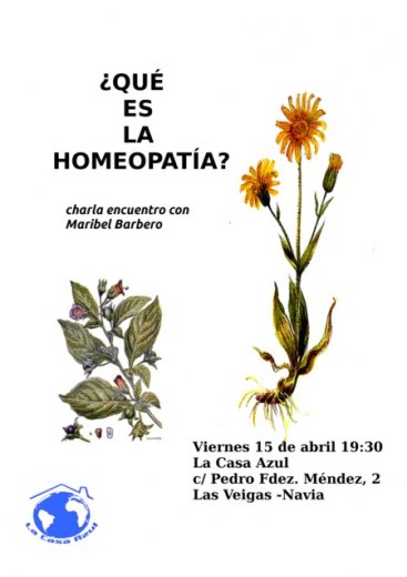 Charla Taller: ¿que es la homeopatía?.