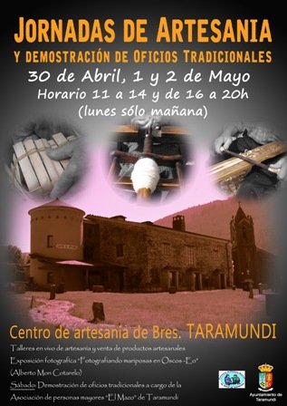 JORNADAS DE ARTESANÍA Y DEMOSTRACIÓN DE OFICIOS TRADICIONALES