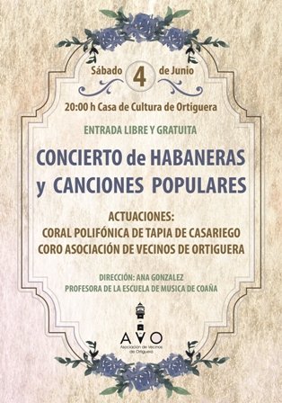 Concierto de Habaneras y Canciones Populares