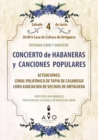 Concierto de Habaneras y Canciones Populares