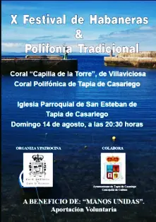 X FESTIVAL DE HABANERAS & POLIFONÍA TRADICIONAL EN TAPIA DE CASARIEGO