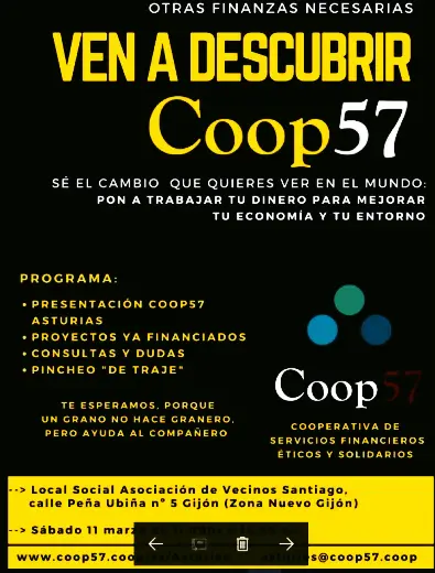 Jornadas de Puertas abiertas para el Crédito Solidario en Asturias