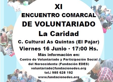 XI ENCUENTRO DE VOLUNTARIADO EN EL NOR OCCIDENTE