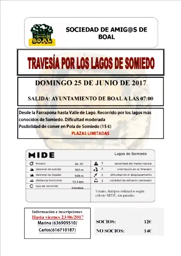 Salida Grupo Montaña Sociedad de Amigos de Boal