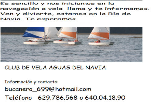 ACTIVIDADES DE VERANO: Navegación a Vela