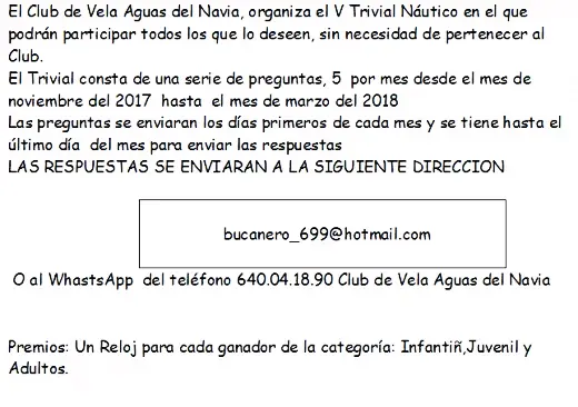 TRIVIAL NAUTICO