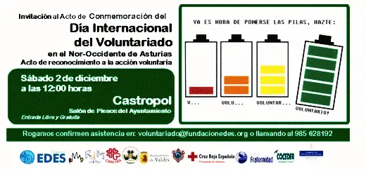 Conmemoracion Día internacional Voluntariado
