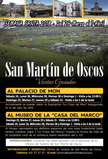 VISITAS GUIADAS EN SAN MARTIN DE OSCOS