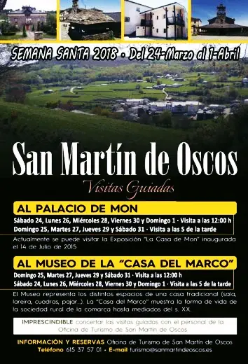 VISITAS GUIADAS EN SAN MARTIN DE OSCOS