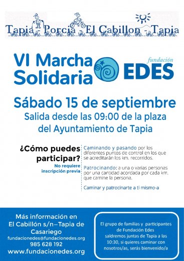 VI Marcha solidaria Fundación Edes