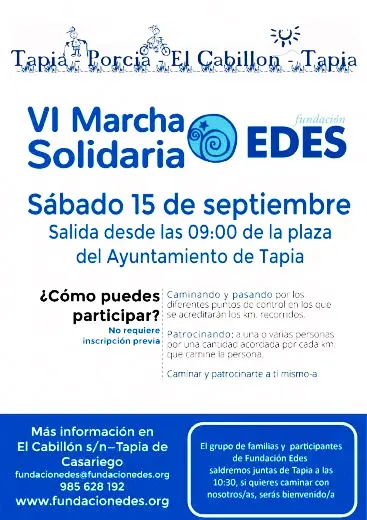 VI Marcha solidaria Fundación Edes