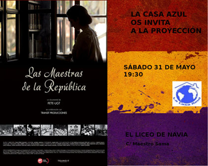 Proyección de la película: Las Maestras de la República