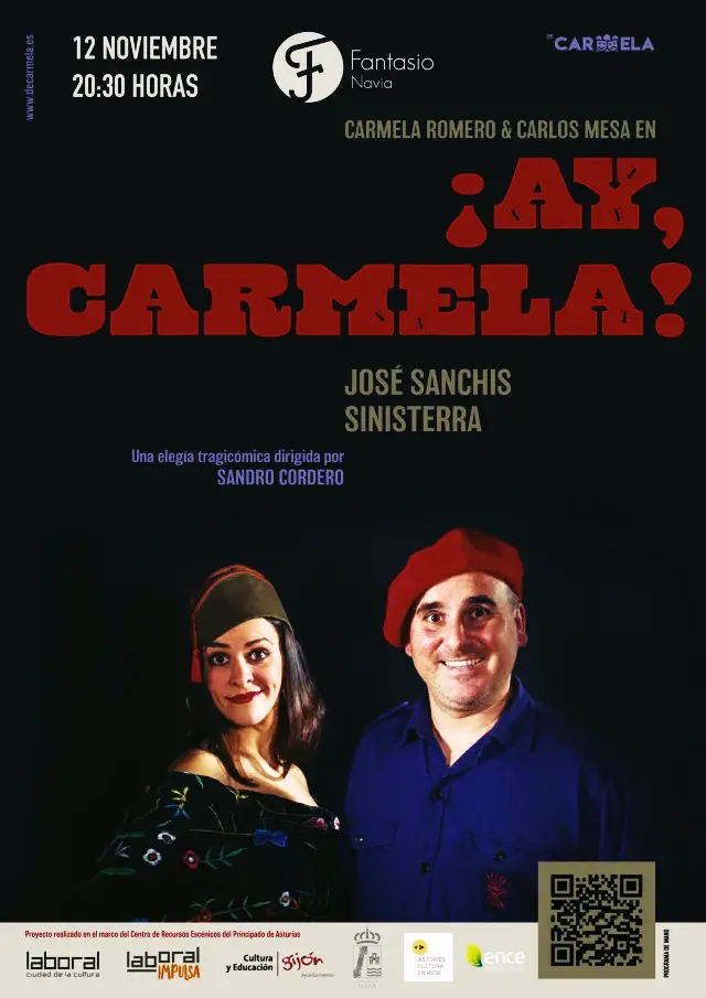 Teatro e el Fantasio, Navia: ¡Ay Carmela!