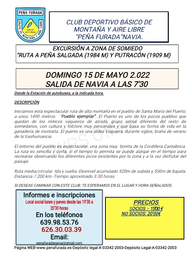 Excursión a la zona de Somiedo con Peña Furada