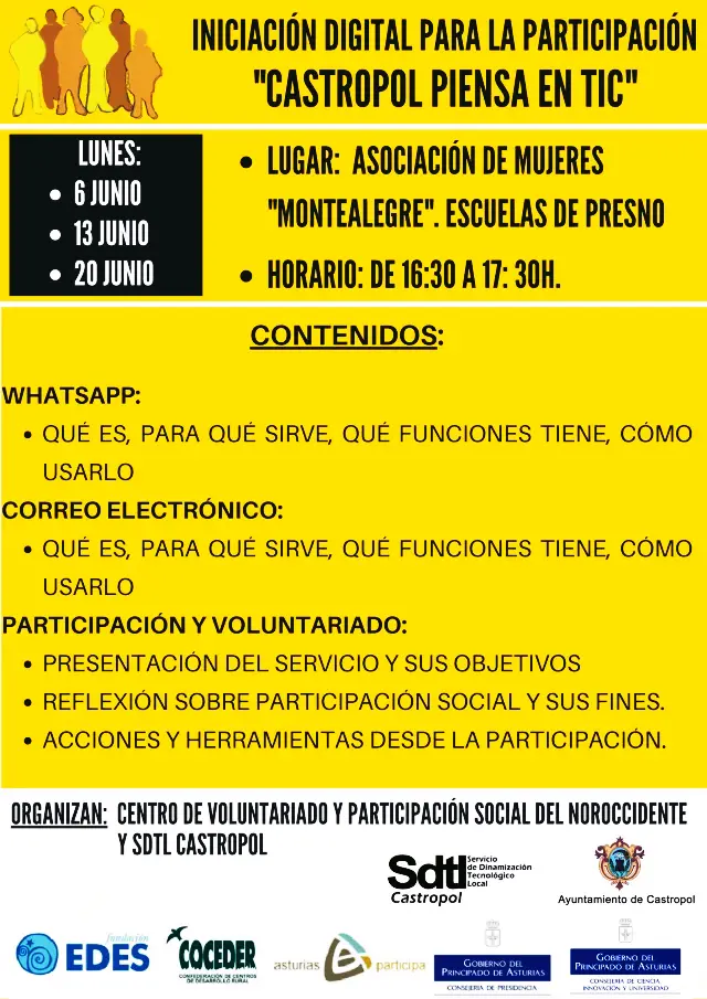 Iniciación a la participación, Castropol piensa en TIC.