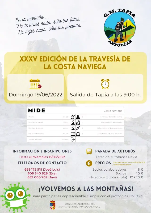 Travesía de la Costa Naviega.