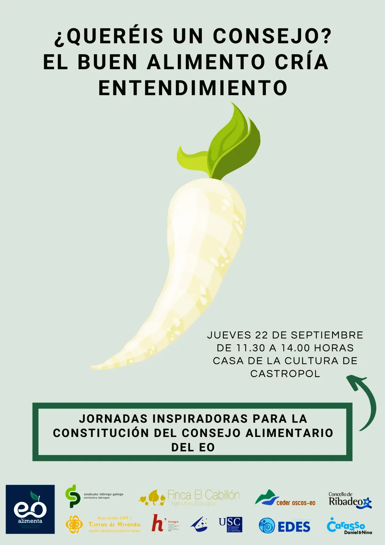 JORNADAS INSPIRADORAS PARA LA CONSTITUCIÓN DEL CONSEJO ALIMENTARIO DEL EO 