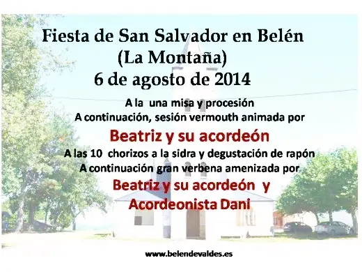 Fiestas de San Salvador en Valdés