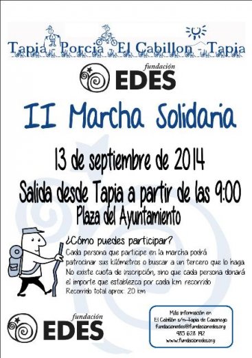 II MARCHA SOLIDARIA. Fundación Edes