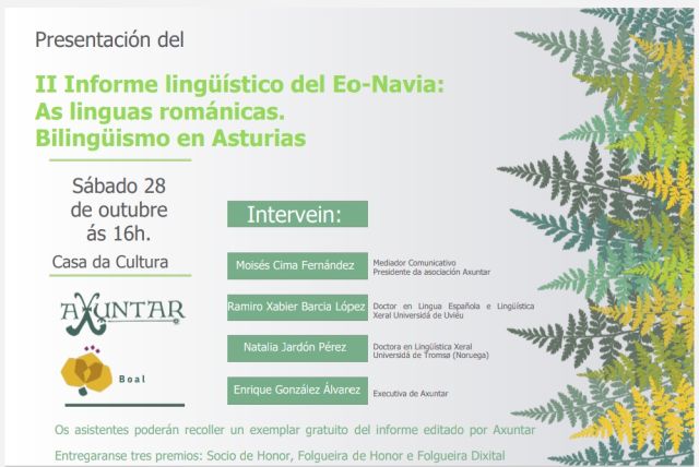 Presentación del II Informe lingüístico del Eo-Navia 