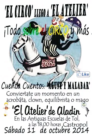 'El Circo' llego a 'El Atelier'