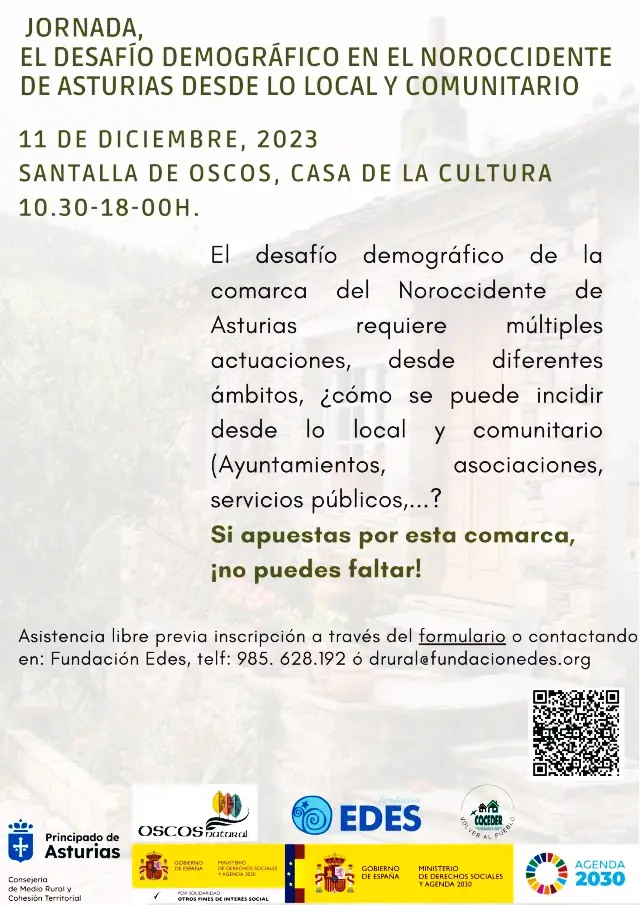 JORNADA SOBRE DESPOBLAMIENTO en SANTALLA DE OSCOS