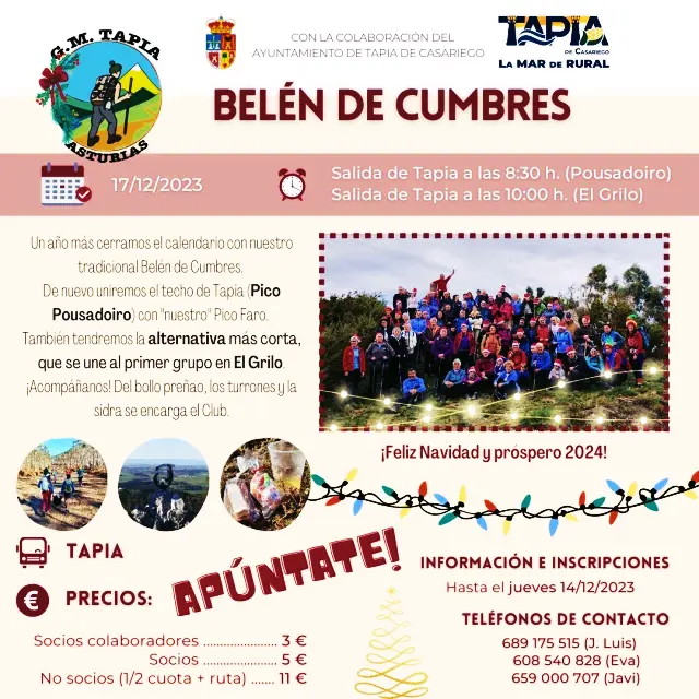 Belén de Cumbres, de Tapia