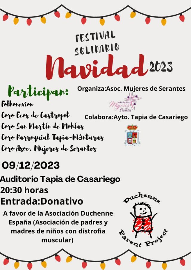 FESTIVAL SOLIDARIO DE NAVIDAD 2023