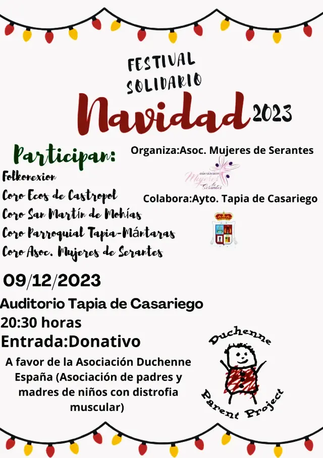 FESTIVAL SOLIDARIO DE NAVIDAD 2023