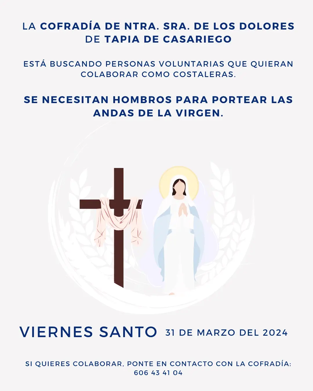 ¡SE NECESITAN HOMBROS!