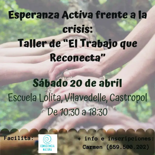 Taller “EL TRABAJO RECONECTA”