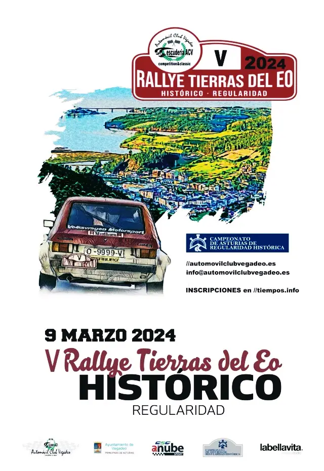 V RALLYE TIERRAS DEL EO, HISTÓRICO - REGULARIDAD