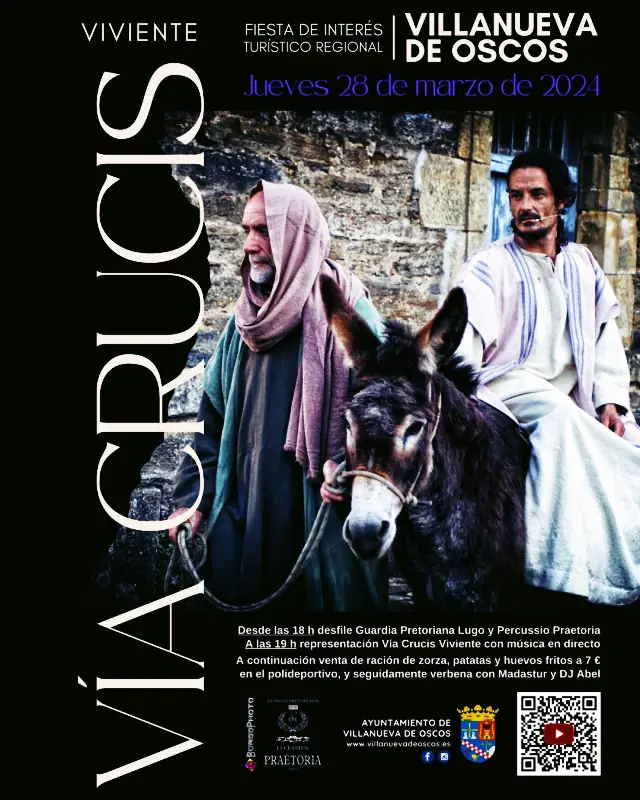 VÍA CRUCIS VIVIENTE, de Villanueva de Oscos