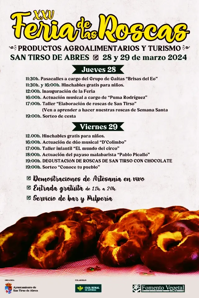 XXV FERIA DE LAS ROSCAS, en San Tirso de Abres